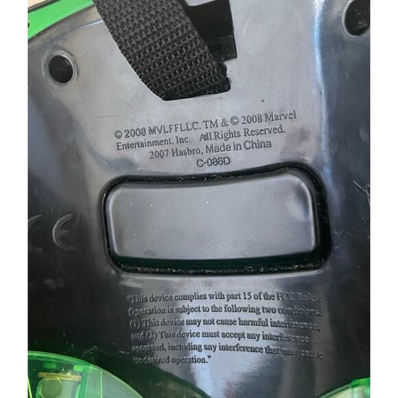 Marvel Incredible Hulk Power Glow Hasbro Mask Eyes Light Up 2008 - Picture 8 of 14